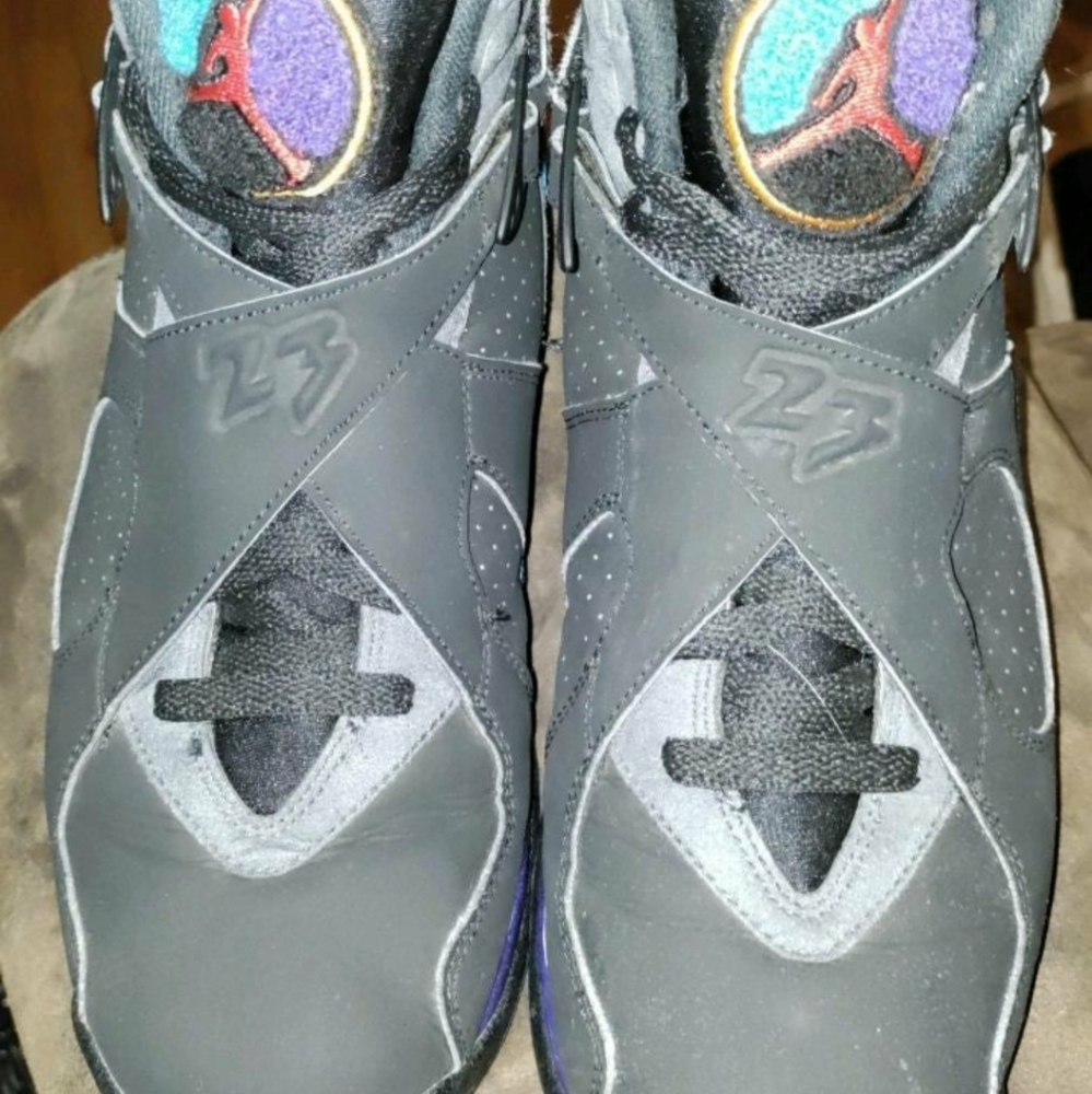 Air Jordan 8 Retro Aqua 2015 sneakers women size 8.5